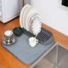 alfombrilla para secar platos al azar absorbente, 1 pieza