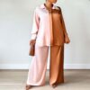 Conjunto de ropa africana de dos piezas de manga larga para mujer
