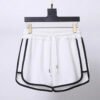 Pantalones cortos deportivos de cintura elástica para mujer