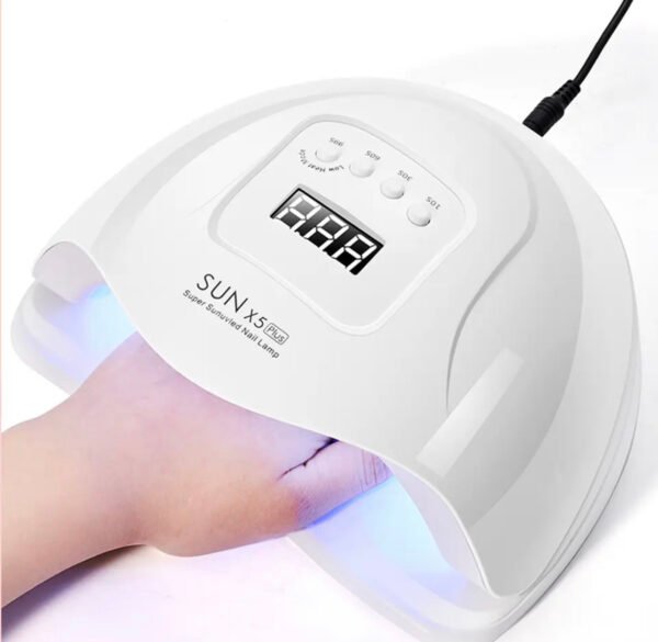 Secador de uñas profesional con temporizador y sensor automático Sun X5 Plus