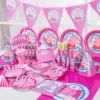 Vajilla de fiesta cumpleaños, Temática PEPPA PIG