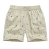Pantalones cortos. de malla con estampado de tablero