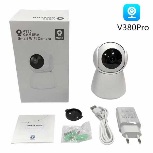 Cámara inteligente cctv V380 Pro detección y seguimiento de movimento