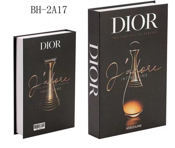Libros de simulación modernos y decorativos con estampado de marcas