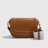 Bolso cruzado de hombro de cuero para mujeres
