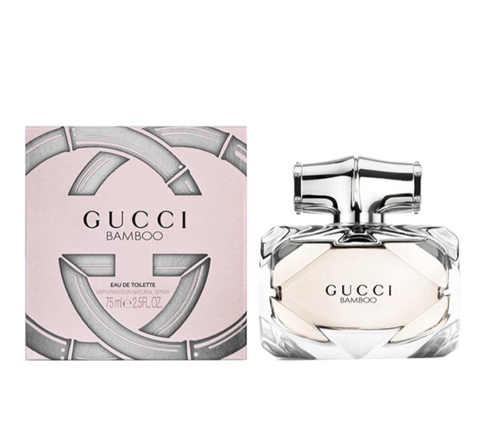 Perfume GUCCI Bamboo original para mujeres de 75 ml, con una fragancia duradera.