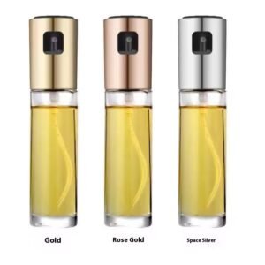 Pulverizador de vidrio de 100ml de aceite de oliva para cocina