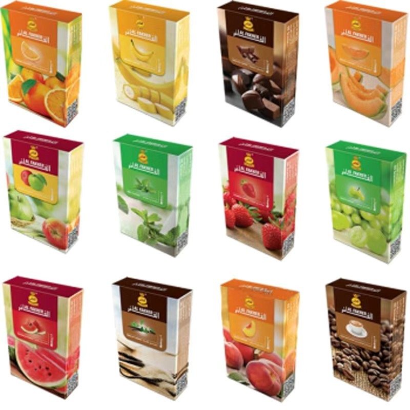 Sabores para Shishas, diferentes sabores