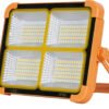 Lampara de trabajo Solar IP66,336 LED portadle recargable de 700w