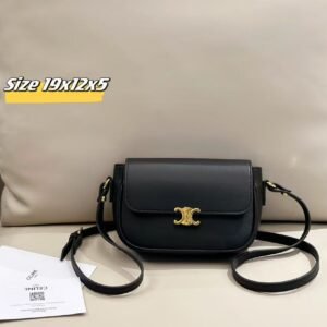 Bolso de mano Celine con tejido de cuero