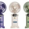 Mini ventilador EGM Pequeño portátil silencioso