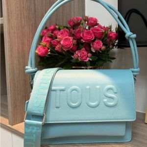 Bolso de Hombro Tous con tejido de cuero para mujer