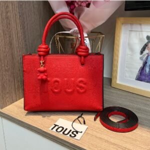 Bolso de Hombro Tous con tejido de cuero para mujer