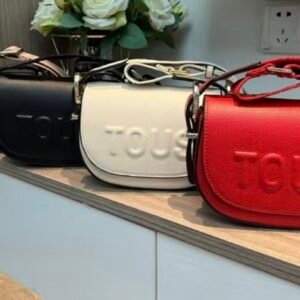 Bolso de Hombro Tous con tejido de cuero para mujer