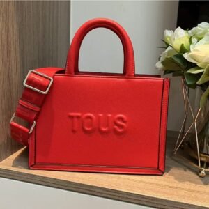 Bolso de Hombro Tous con tejido de cuero para mujer